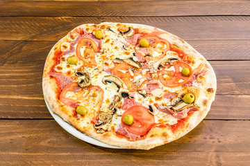 Pizza made with the best ingredients
