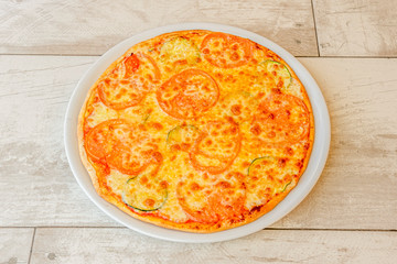 Pizza made with the best ingredients