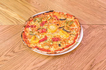 Pizza made with the best ingredients