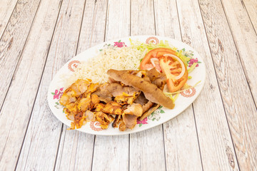 Kebab plate