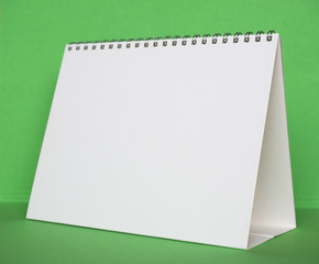 blank calendar page