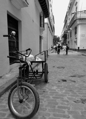 Obraz premium bicycle in the street