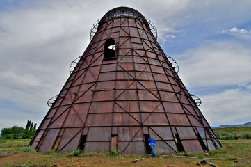 Exploring Wigwam Burner, Willow Ranch, California © John Nakata