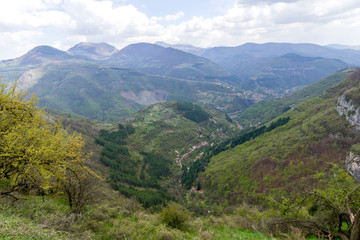 Spring Landscape of Balkan Mountains, Bulgaria