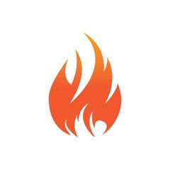 Naklejka premium fire logo