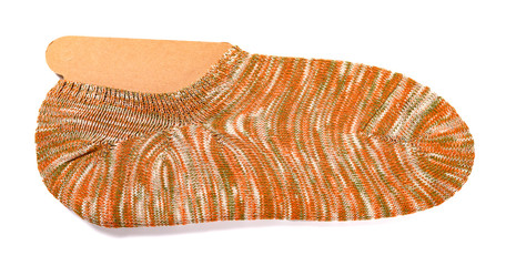 yellow socks for men on a white background