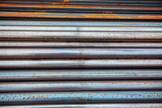metal beams for construction industry