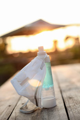 bottle of water