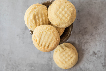 Traditional middle eastern short bread biscuits
