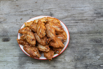 Fried Chicken Wings with Fish Sauce