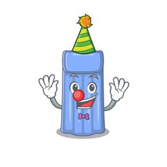 cartoon character design concept of cute clown water mattress