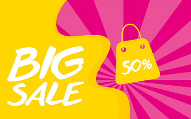 big sale commercial banner poster