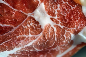slice of raw meat