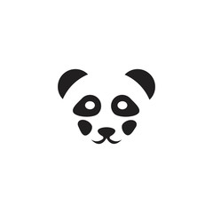 panda ilustration logo vector