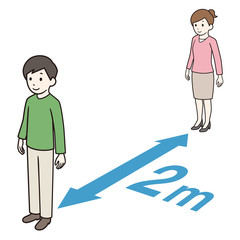 ソーシャルディスタンス