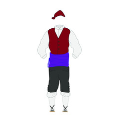 Baturro which is the regional costume of the region of Aragon in Spain. people dress with the for offering of the virgin of the pillar