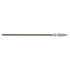 spear of arms used in ancient times by the Norse Viking tribes