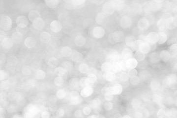 abstract white bokeh background
