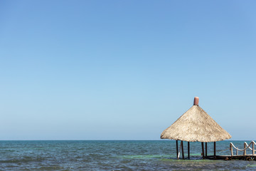 Sea, sky, beach, house, ocean, travel, trip, vacation