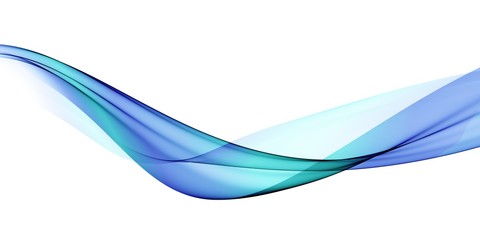 Color light blue abstract waves design
