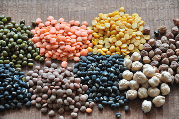 インドの豆と備蓄