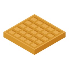 French biscuit icon. Isometric of french biscuit vector icon for web design isolated on white background