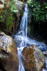 waterfall brook in matese park morcone sassinoro
