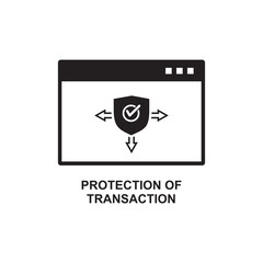 PROTECTION OF TRANSACTION ICON , 