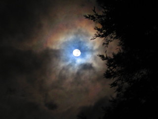 Fototapeta na wymiar Moonlight Rainbow