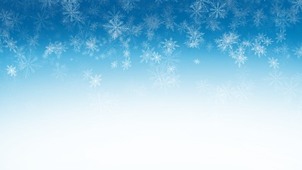 Abstract Backgrounds snow on blue backgrounds , illustration wallpaper