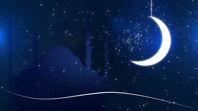 ramazan - ramadan -candle background 4K