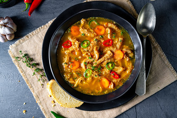 Flaczki - tripe soup the Polish way