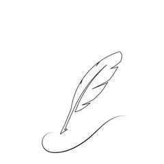quill pen logo