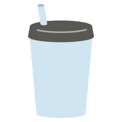 使い捨て容器に入った飲み物