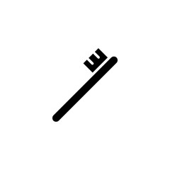 toothbrush icon vector symbol template design trendy