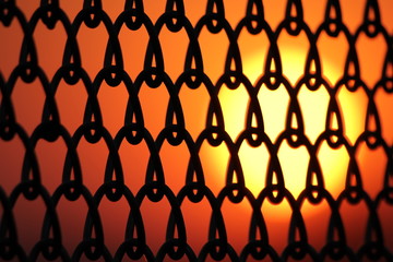 Naklejka premium seamless pattern with abstract shapes