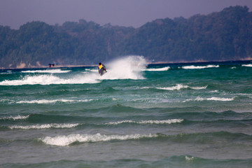 Neil Island is one of India’s Andaman Islands, in the Bay of Bengal. Bharatpur Beach has coral reefs teeming with tropical fish. Laxmanpur Beach is known for its sunset views.