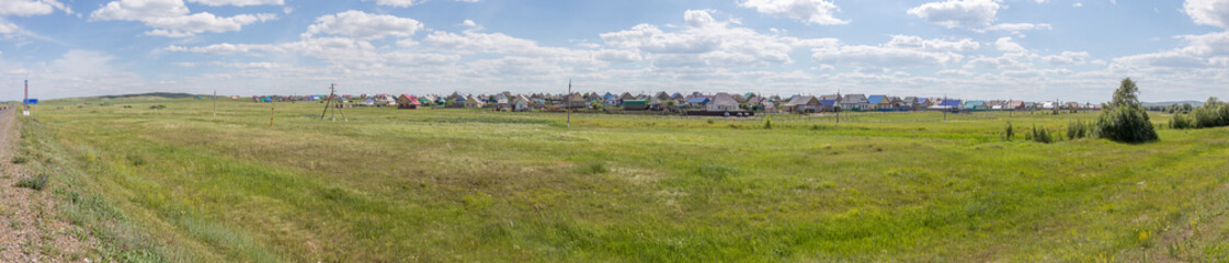 Russian steppe. Orenburg region, Russia.