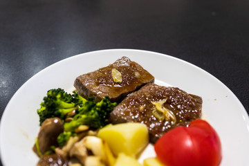我が家のミニステーキ