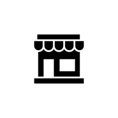 store icon vector symbol template design trendy