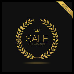 Clearance sale icon