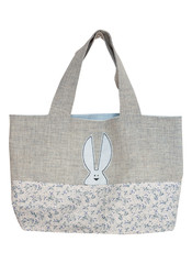 Easter bag on white background