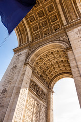 Arc de Triomphe in Paris, France