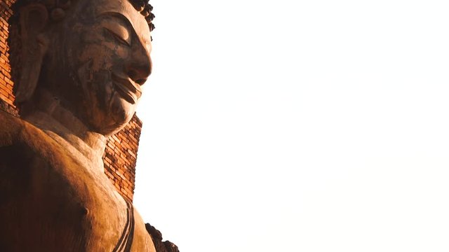 Budah Sukhothai close up thailand