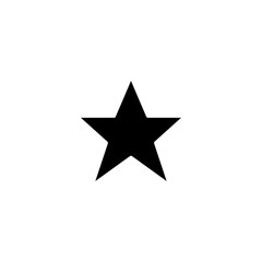 star icon vector symbol template design trendy