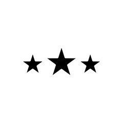 star icon vector symbol template design trendy