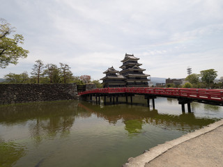 Fototapeta premium Castillo de Matsumoto, en Japón