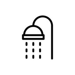 shower icon vector symbol template design trendy