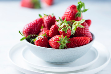 Red sweet strawberry