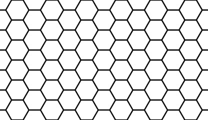 Bee honeycomb seamless pattern, art honey texture